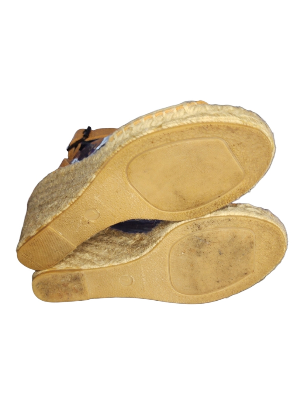 J. Crew Corsica Espadrille Leather Wedge Sandals, Womens 7 - Picture 9 of 12
